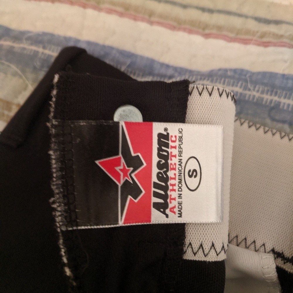 Mens Alleson gathered bottom baseball pants